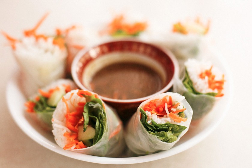 Fresh Vegetarian Spring Roll