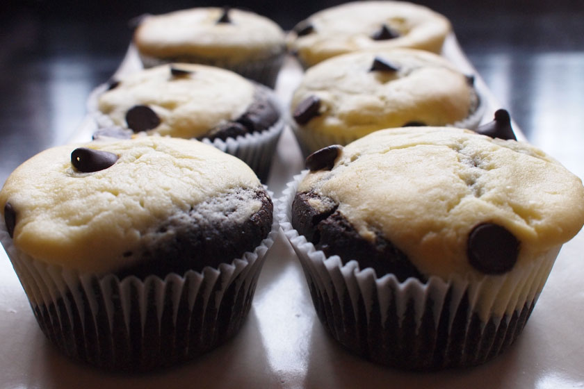 Black Bottom Cupcake