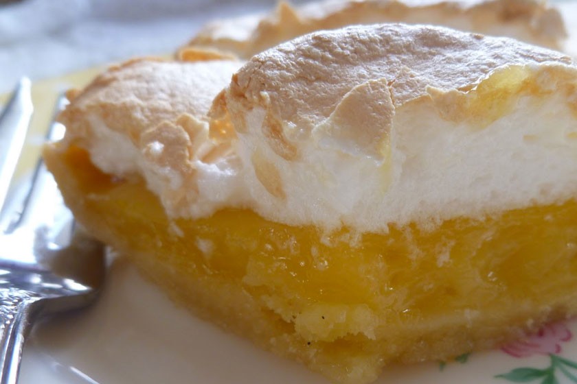Pineapple Meringue Cake