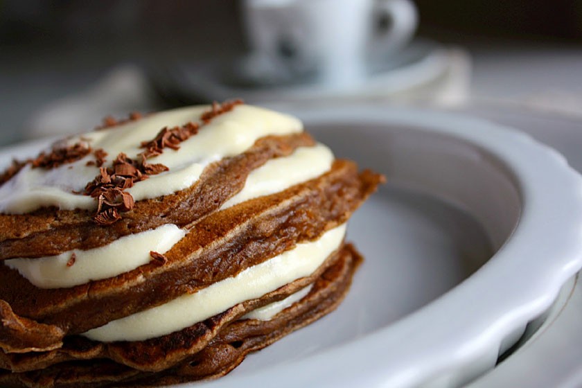 Tiramisu Pancakes