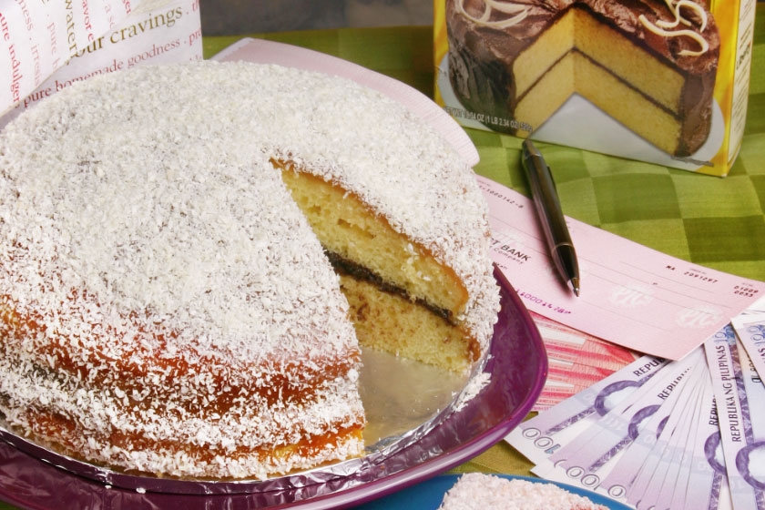 Angel Flake Coconut Cake