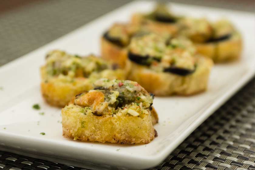 Baked Mussel with Cafe de Paris