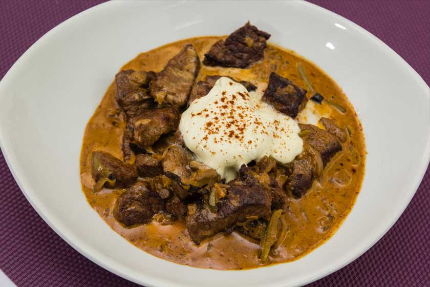 Beef Stroganoff
