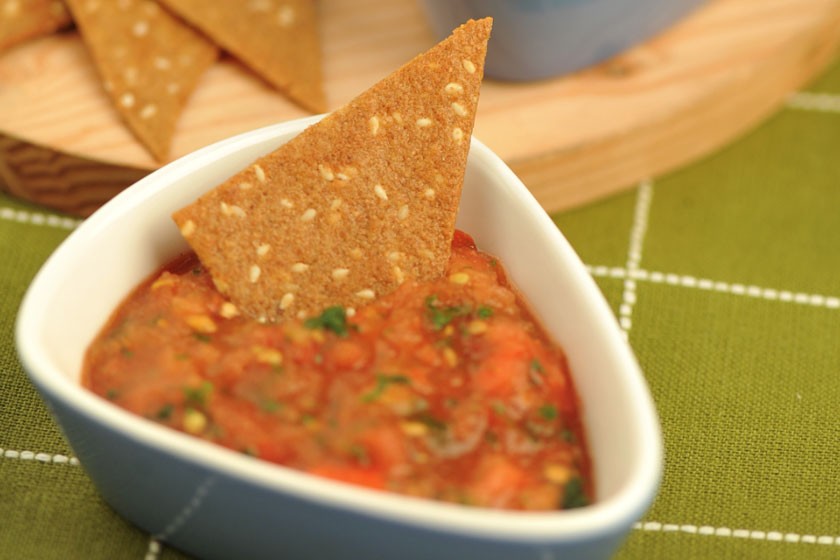 Whole Wheat Sesame Chips