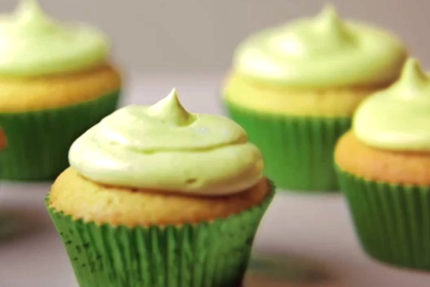 Green Tea Cupcake