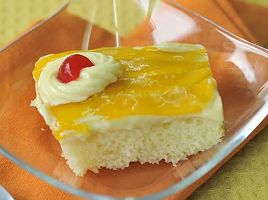 Mango refrigerator cake