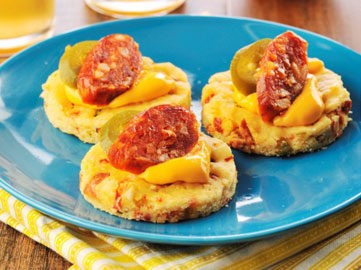 Cheesy Pimento Hot Bites