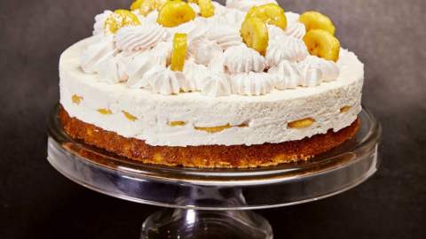 Banana Cream Cheesecake