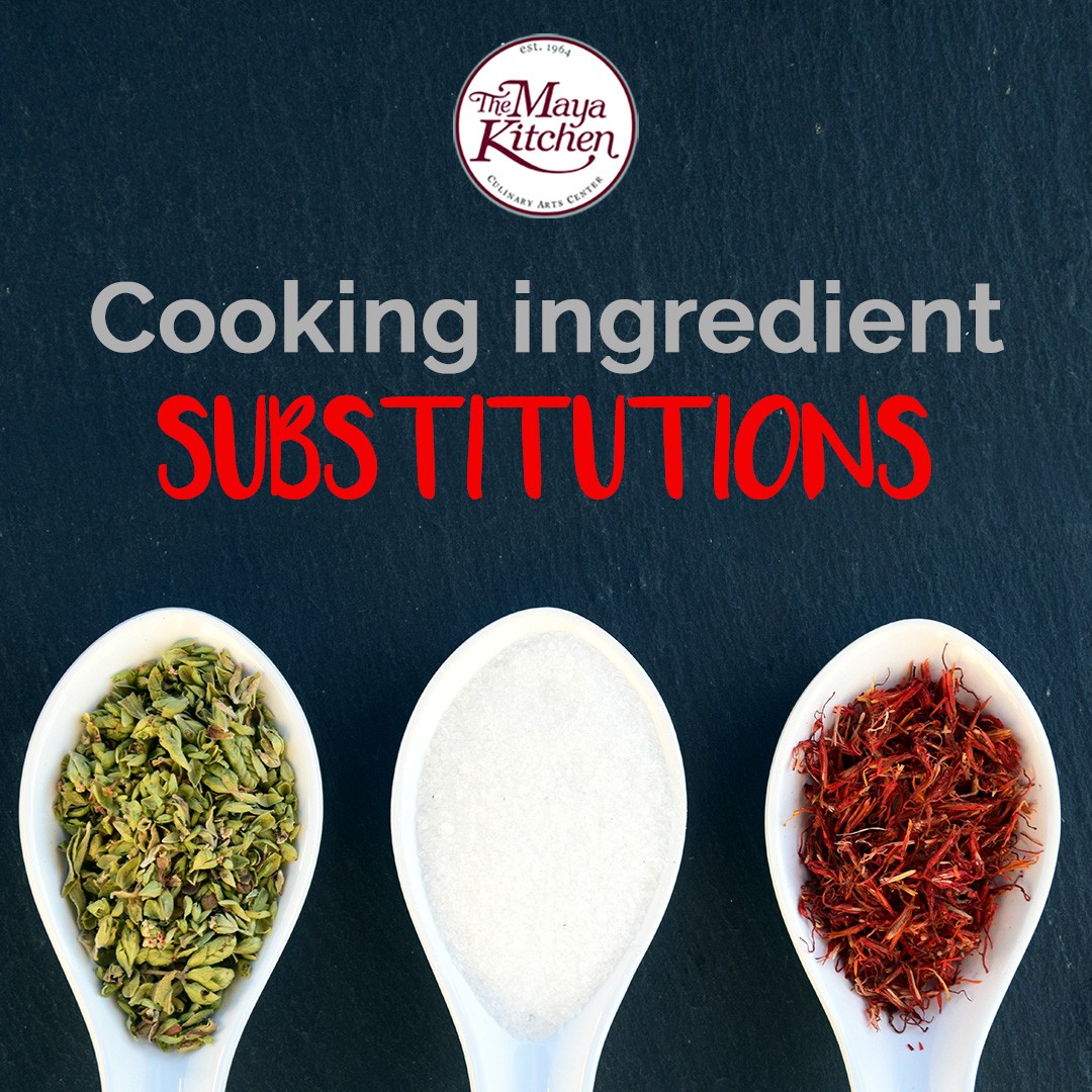 Cooking Ingredient Substitutions