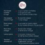 Cooking Ingredient Substitutions
