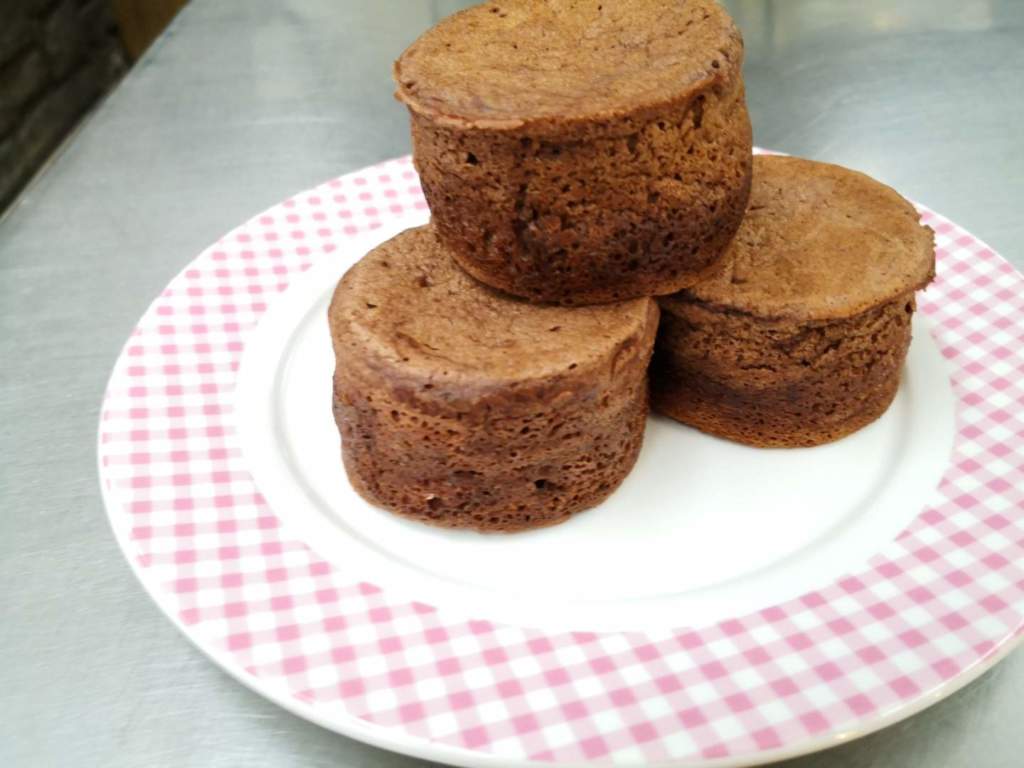 Chocolate Hotcake Souffle