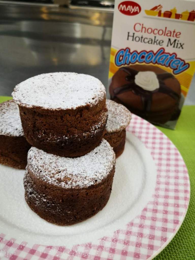 Chocolate Hotcake Souffle