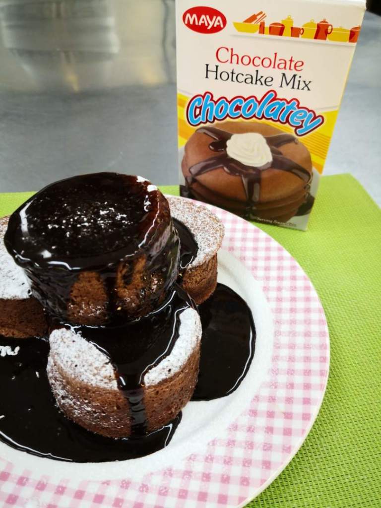 Chocolate Hotcake Souffle