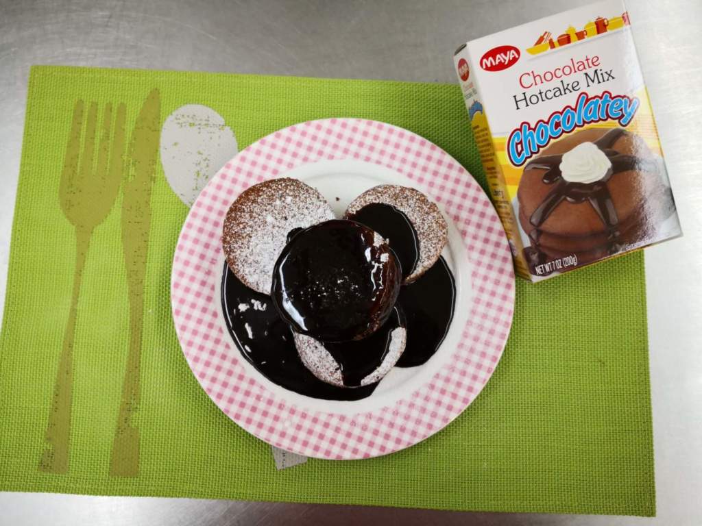 Chocolate Hotcake Souffle