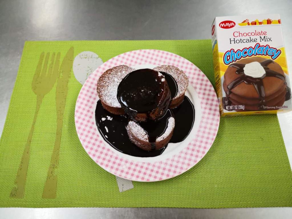 Chocolate Hotcake Souffle