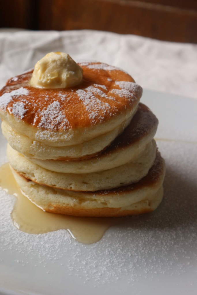 Jiggly Japanese Style Souffle Hotcakes