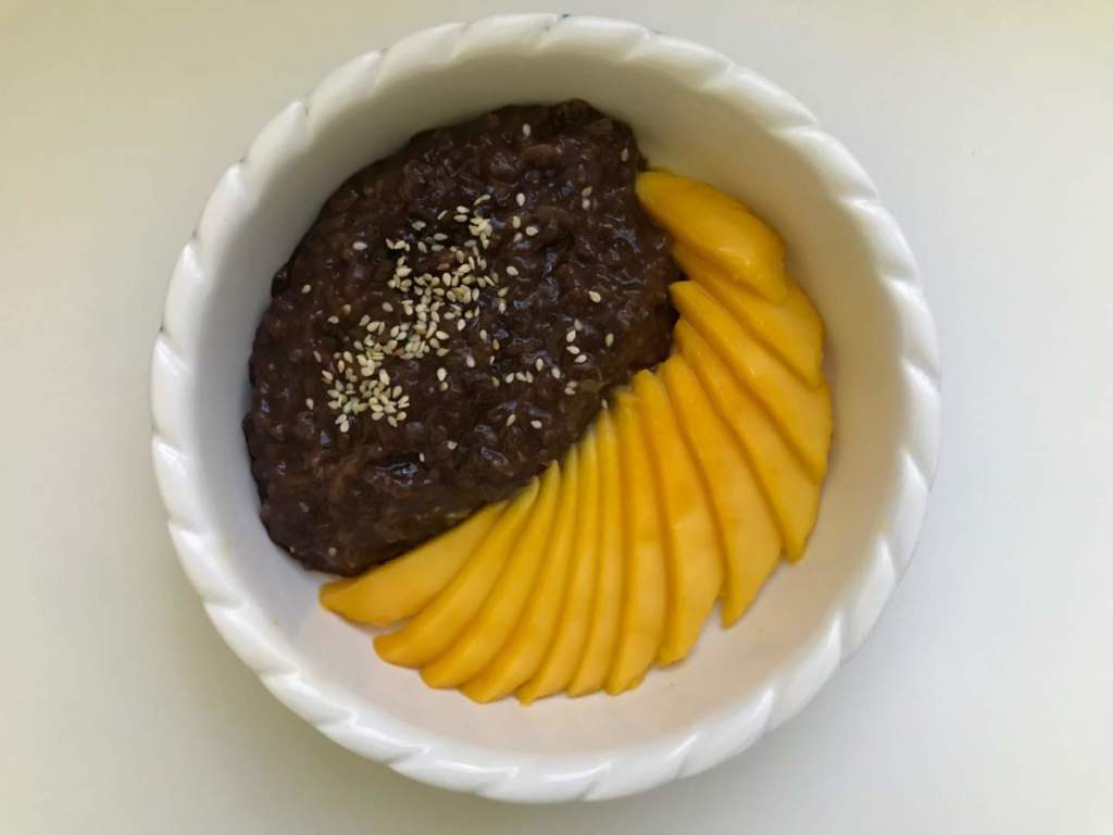 Mango Chocolate Sticky Rice