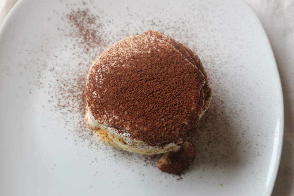 Tiramisu Souffle Hotcakes