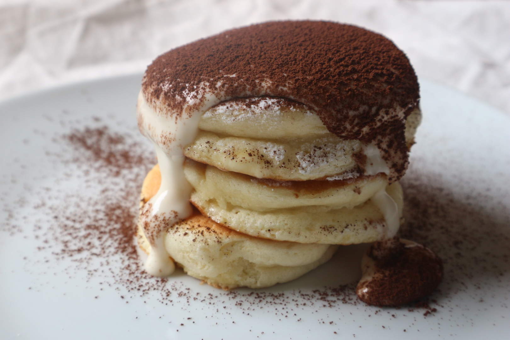 Tiramisu Souffle Hotcakes