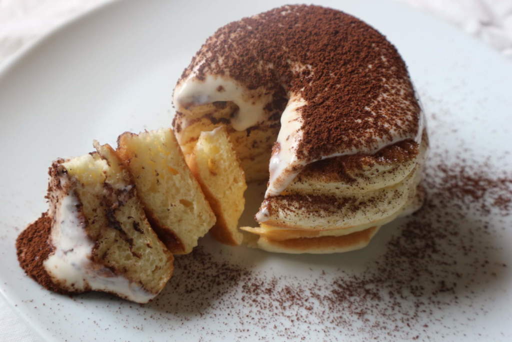 Tiramisu Souffle Hotcakes