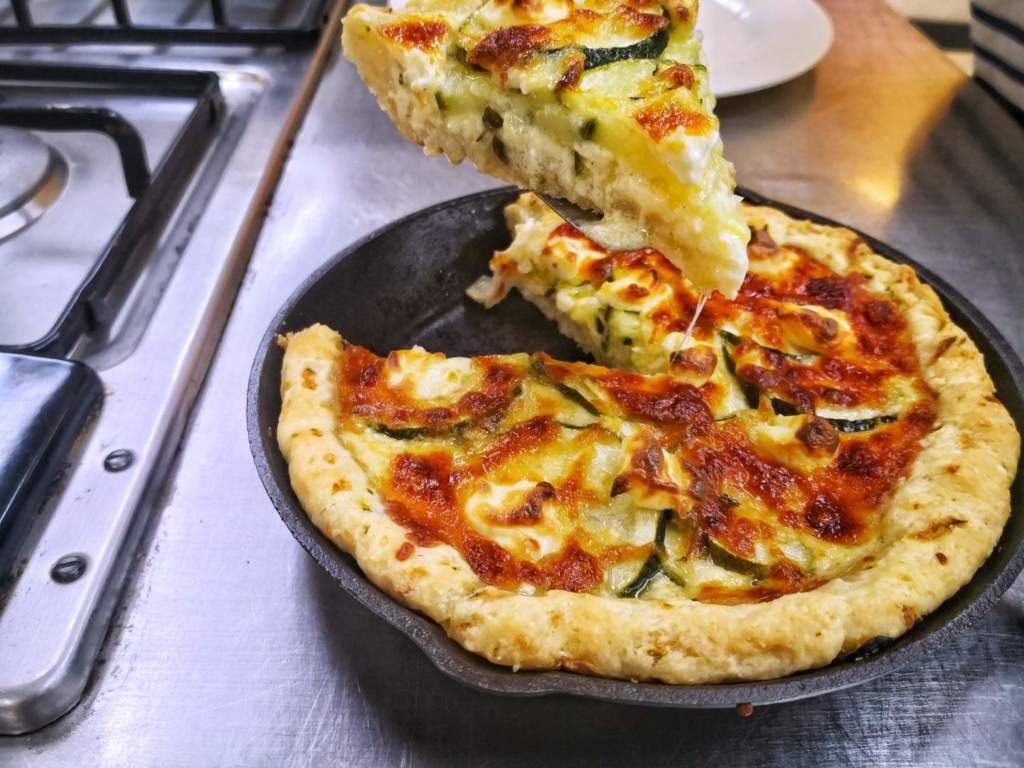 Zucchini Deep-Pan Pizza (1)