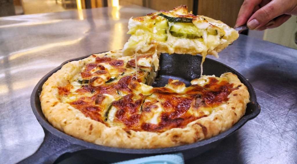 Zucchini Deep-Pan Pizza (1)