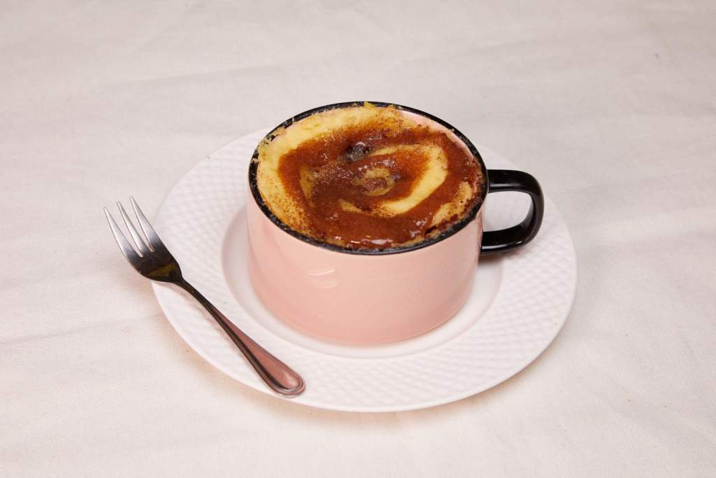 Cinnamon Roll Mugcake