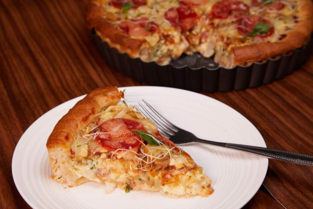 Quizza (Quiche and Pizza)