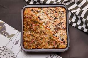 Salmon and Kanibo Baked Sushi