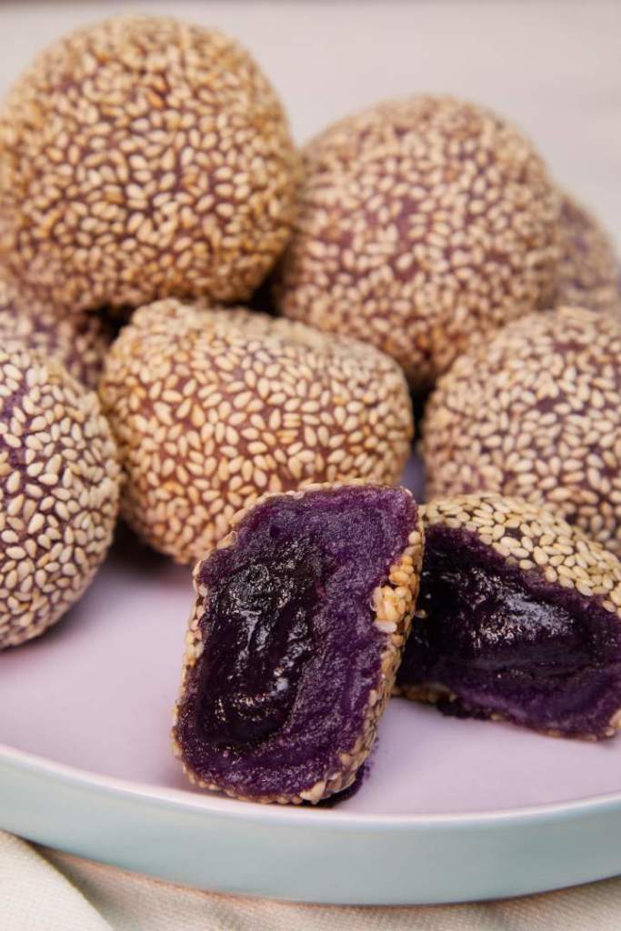 Ube Flavored Buchi