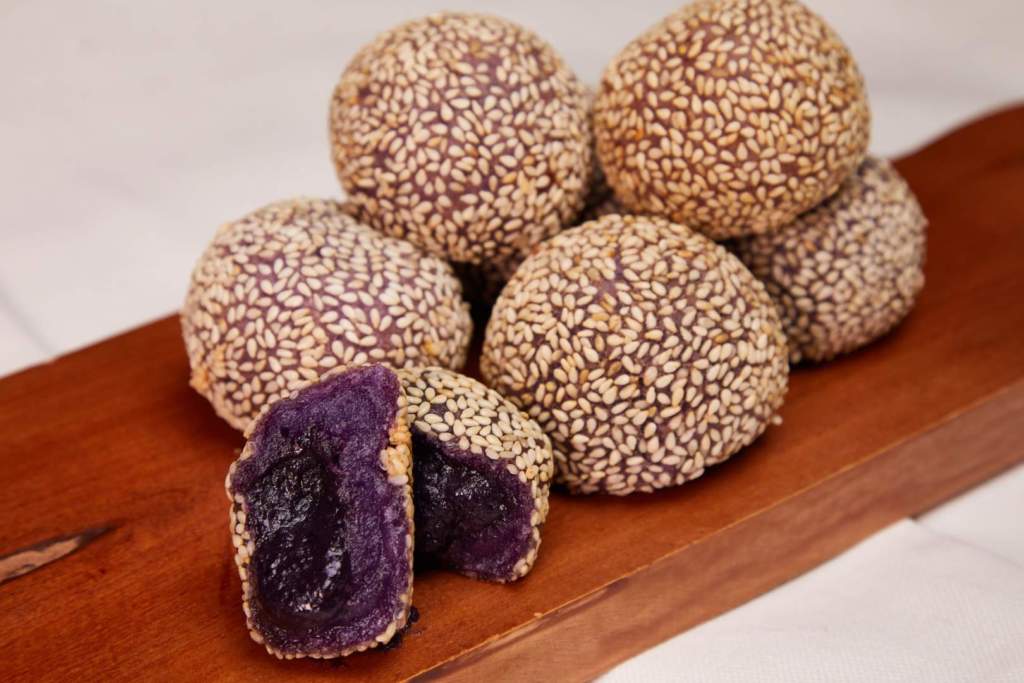 Ube Flavored Buchi