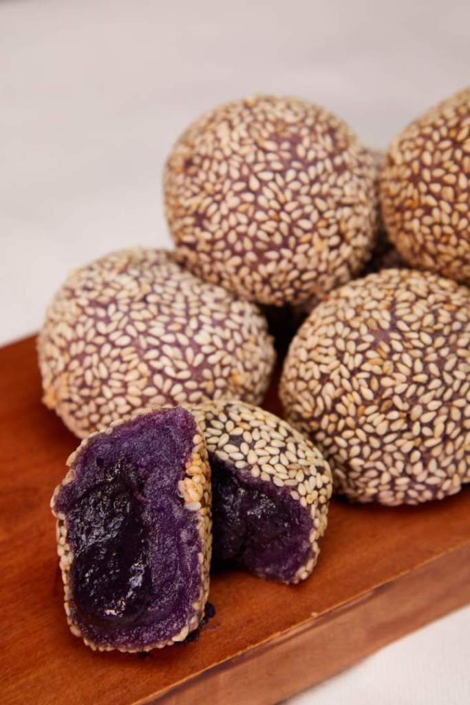Ube Flavored Buchi