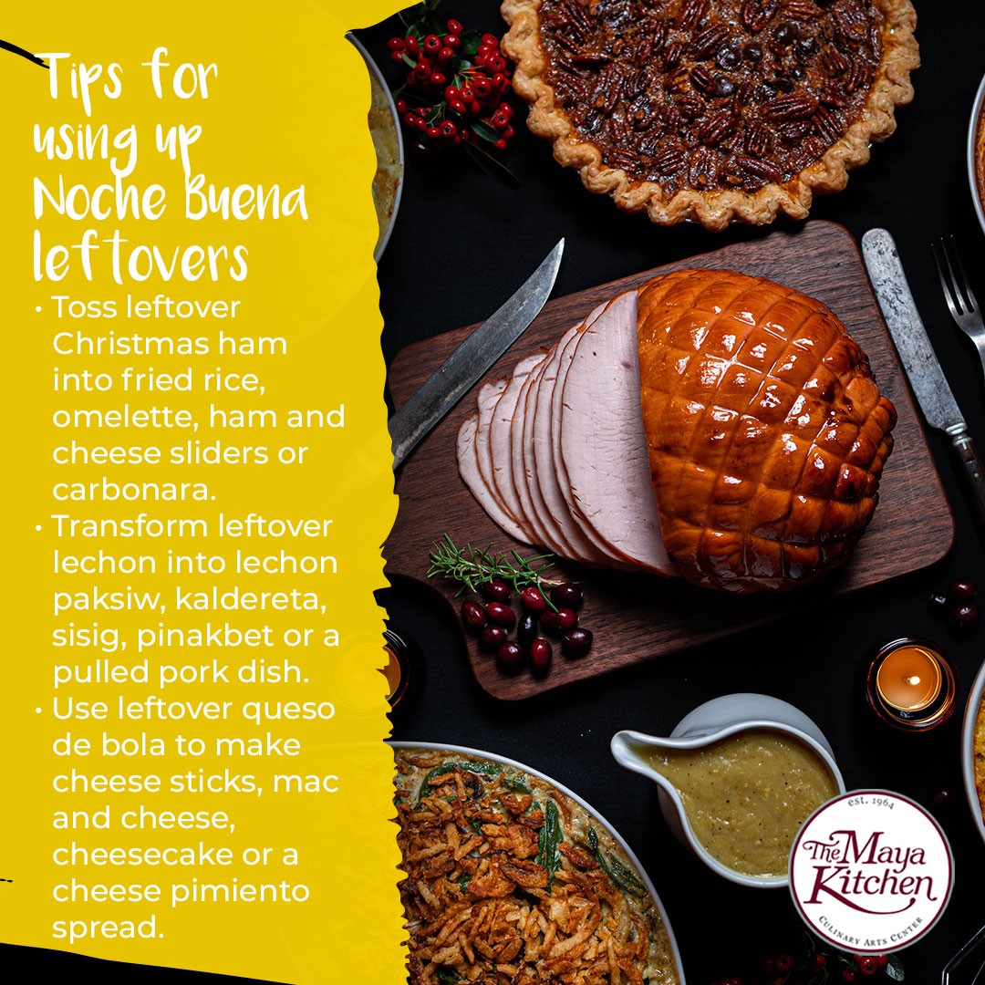 Tips for Using Up Noche Buena Leftovers