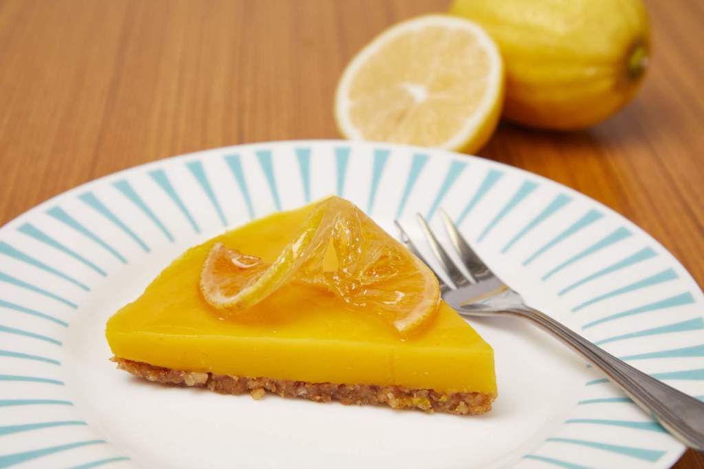 Citrusy Coconut Turmeric Tart