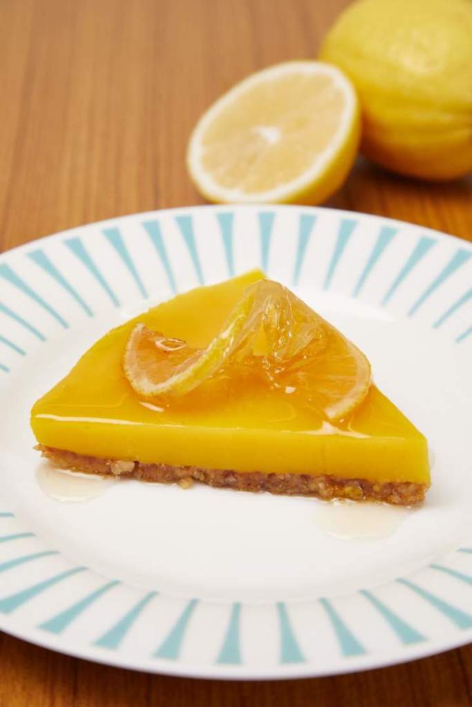 Citrusy Coconut Turmeric Tart
