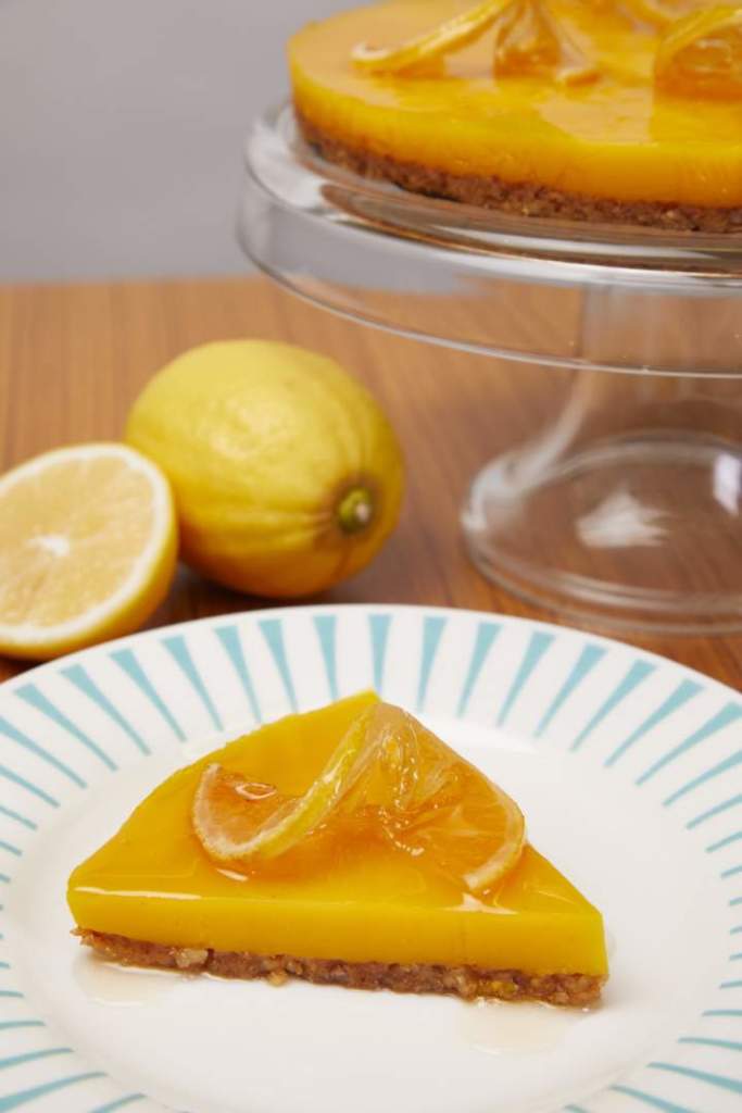 Citrusy Coconut Turmeric Tart