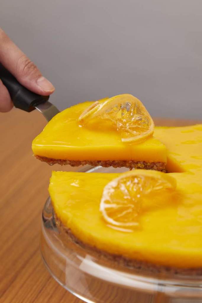 Citrusy Coconut Turmeric Tart
