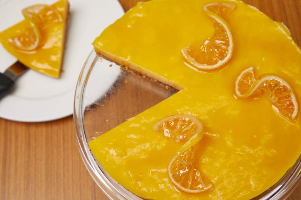 Citrusy Coconut Turmeric Tart