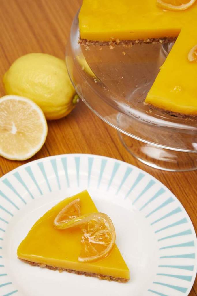 Citrusy Coconut Turmeric Tart