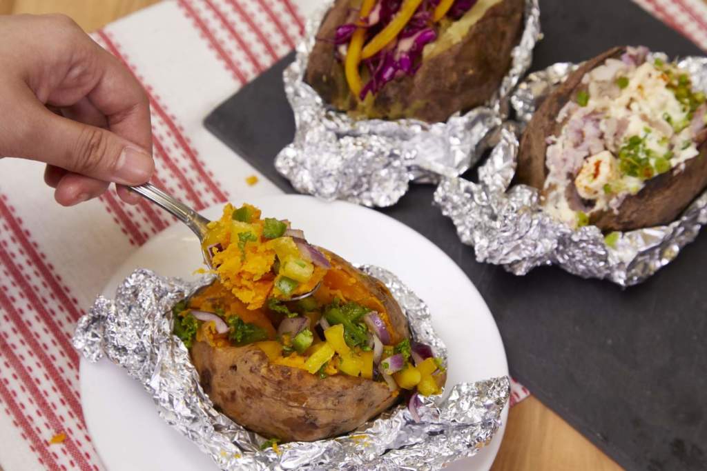 Oven Baked Sweet Potatoes