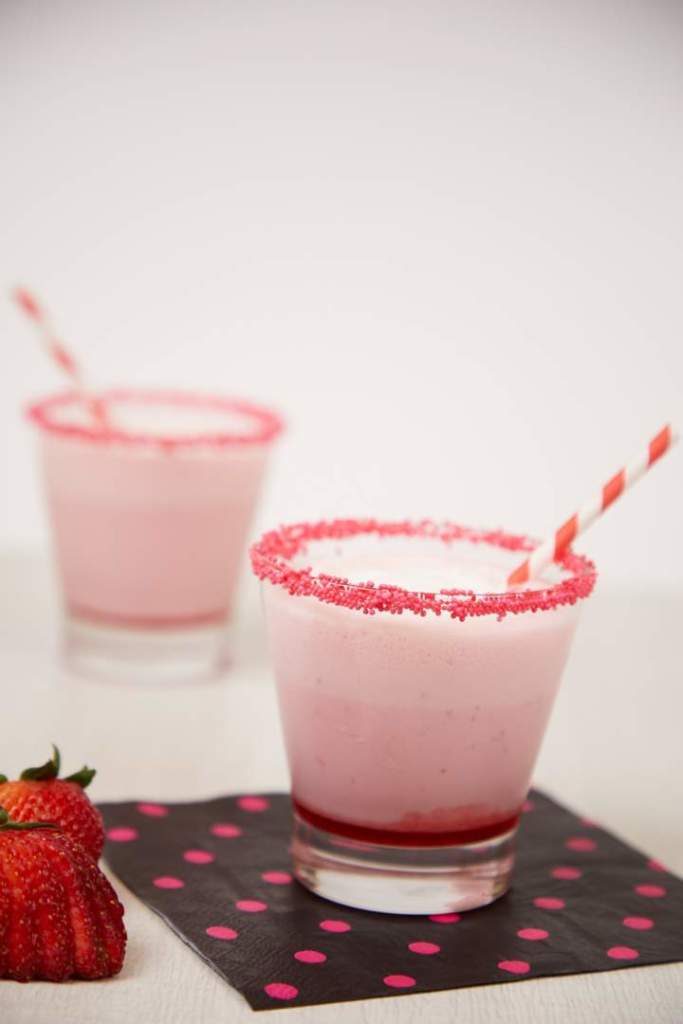 Strawberry Ice Cream Yakult Slush