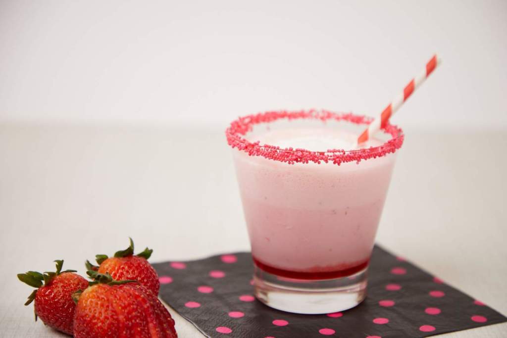 Strawberry Ice Cream Yakult Slush