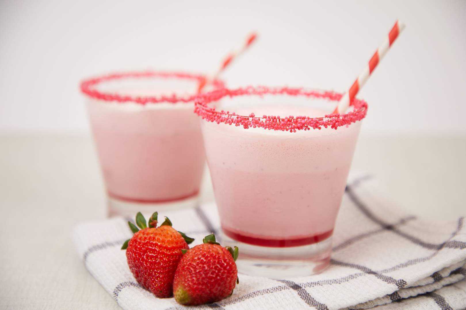 Strawberry Ice Cream Yakult Slush