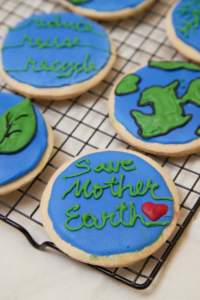 Earth Day Cornstarch Cookies