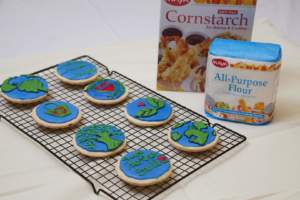 Earth Day Cornstarch Cookies