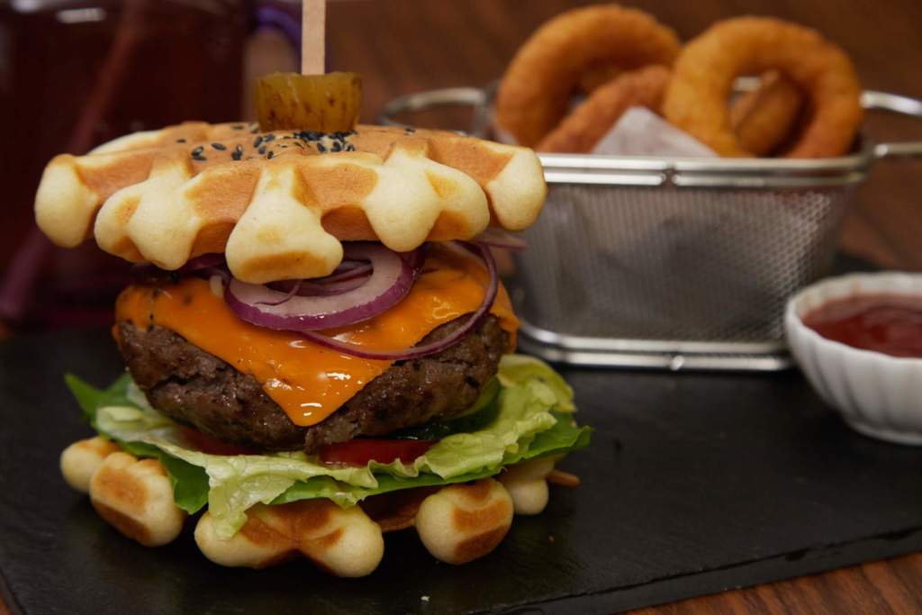 Waffle Burger