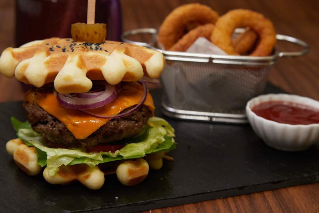 Waffle Burger
