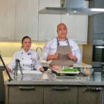 Chef Charina Cano and Dan Libunao