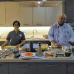Chef Elvie and Dan