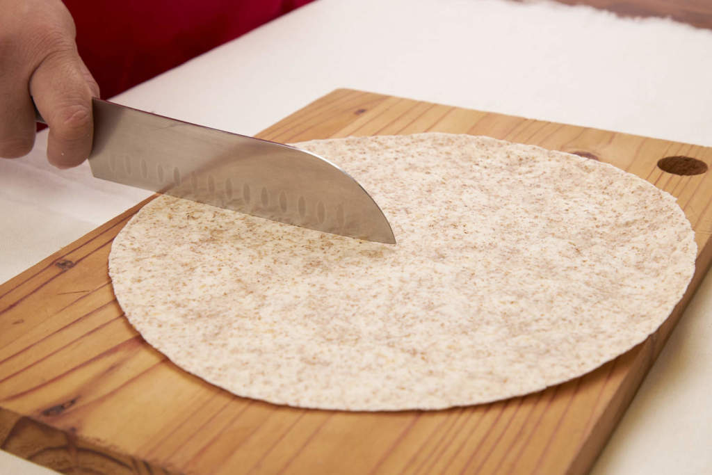 Ham And Cheese Folded Tortilla Sandwich